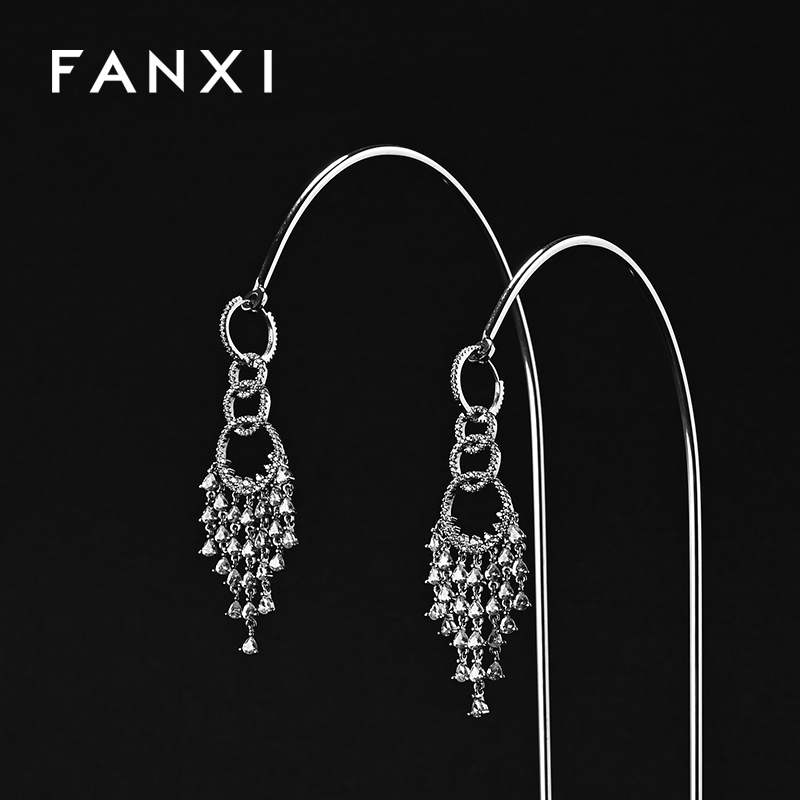 FANXI New multiple color metal jewelry display prop