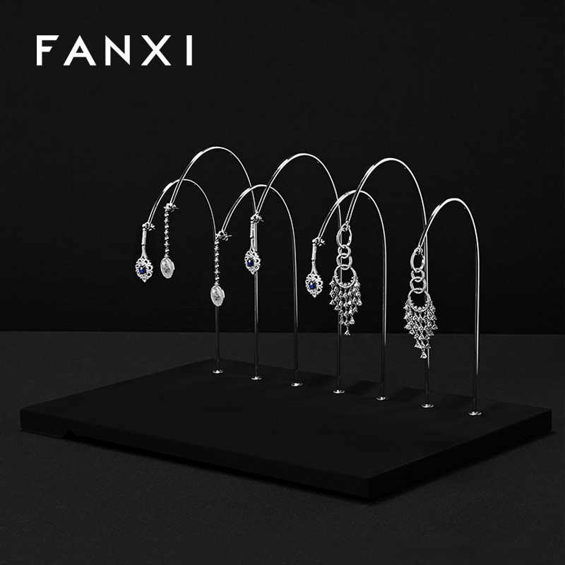 FANXI New multiple color metal jewelry display prop
