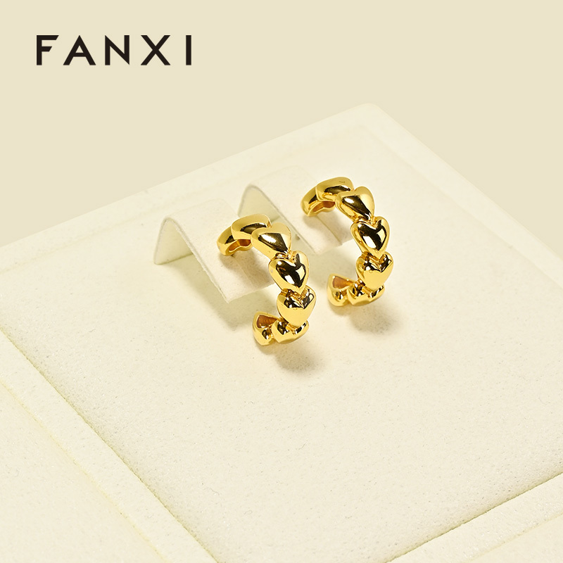 FANXI New arrival Microfiber Jewelry Combination Set