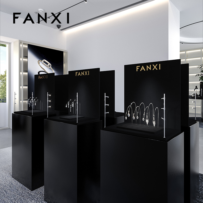 FANXI New multiple color metal jewelry display prop
