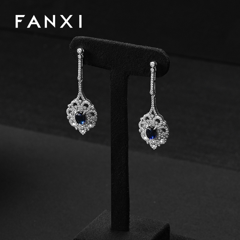 FANXI Luxury Multi-color optional Metal Jewelry stand