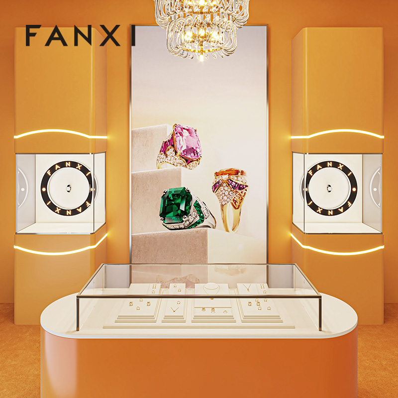 FANXI New arrival Microfiber Jewelry Combination Set