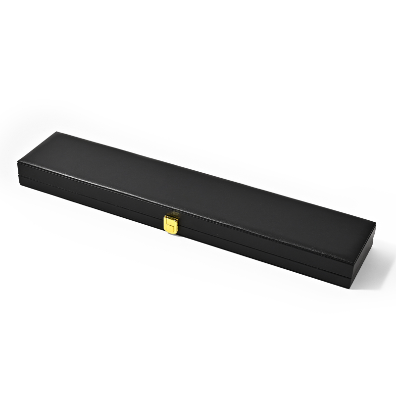 FANXI Custom black leather jewelry box