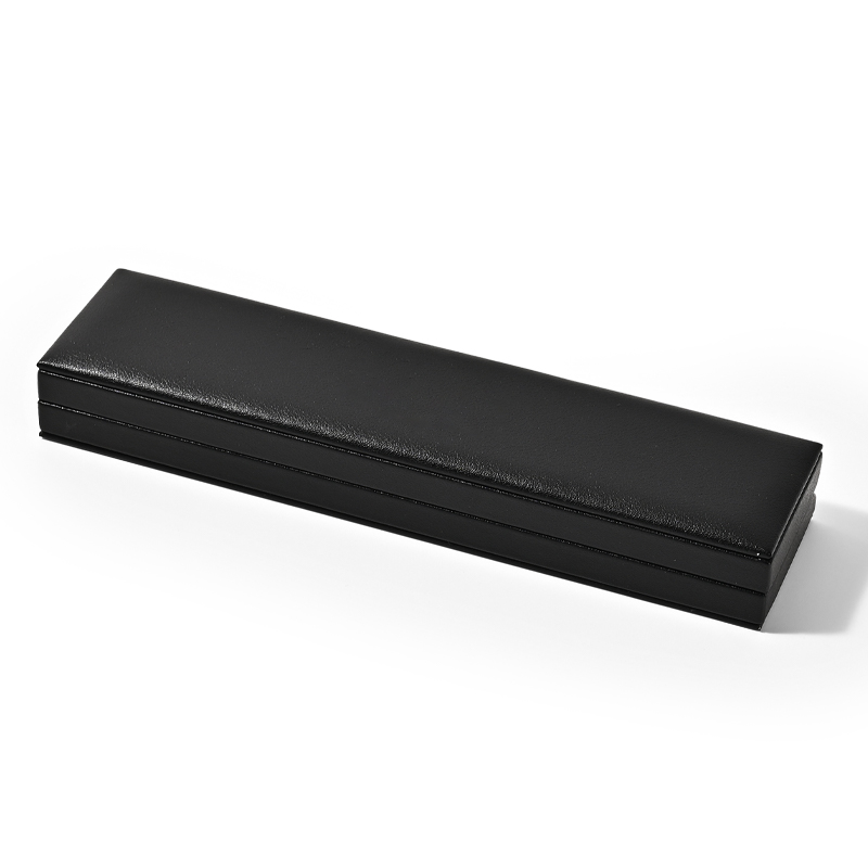 FANXI Custom black leather velvet jewelry box