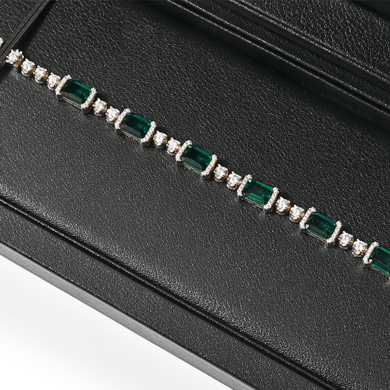 FANXI Custom black leather jewelry box