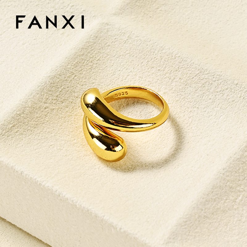 FANXI Fashion Microfiber Jewelry Display Plate
