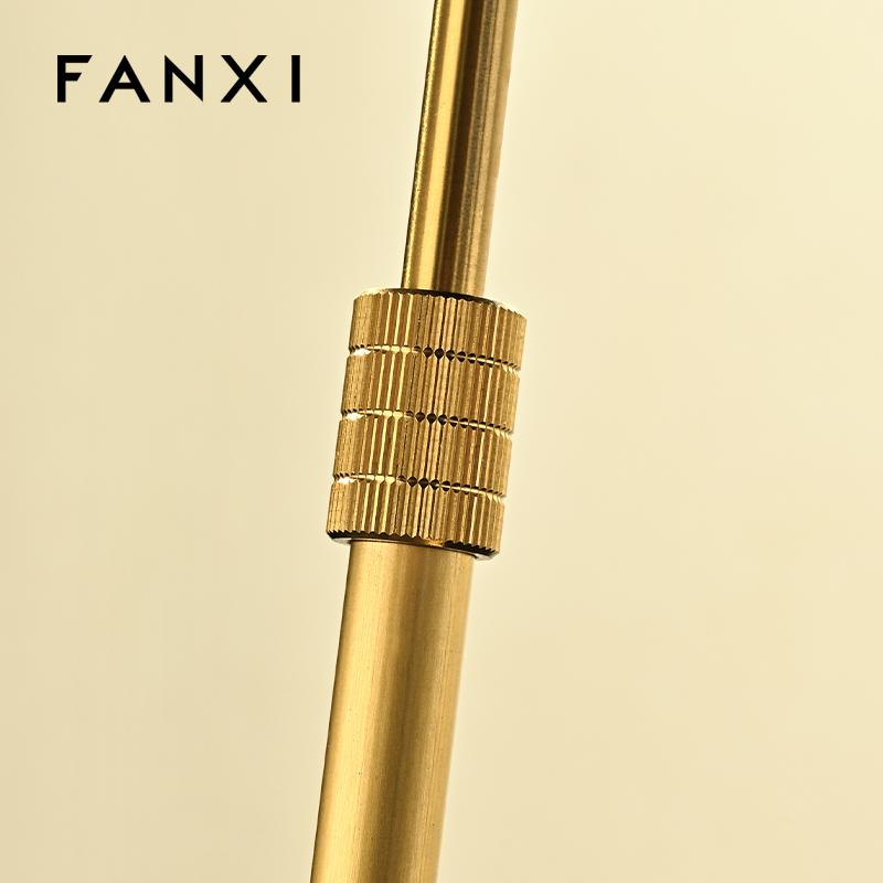 FANXI Hot sale Black Microfiber Metal Jewelry Combination Set