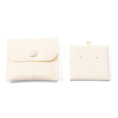 Fanxi Custom beige microfiber jewelry bag
