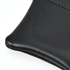 FANXI Custom black PU leather jewelry bag