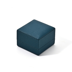 FANXI Custom blue paper microfiber jewelry box