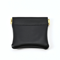 FANXI Custom black PU leather jewelry bag