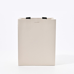 FANXI Custom beige coated paper jewelry bag
