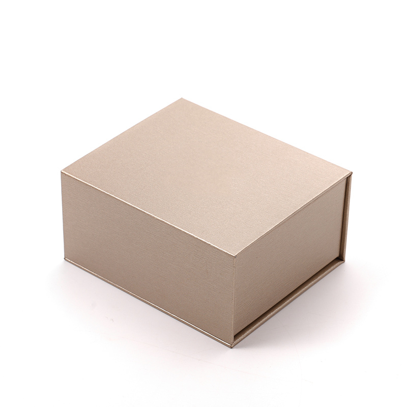 FANXI Custom grey leathere paper velvet jewelry box