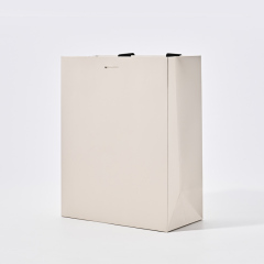 FANXI Custom beige coated paper jewelry bag