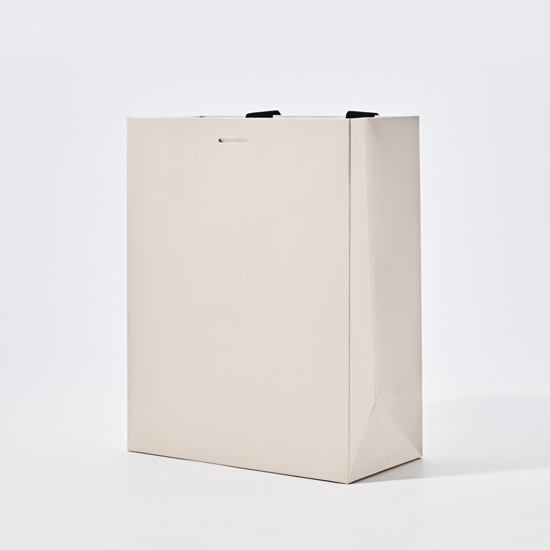FANXI Custom beige coated paper jewelry bag