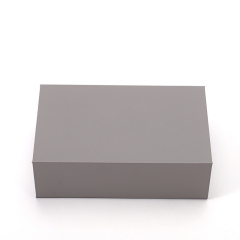 FANXI Custom grey leathere paper velvet jewelry box