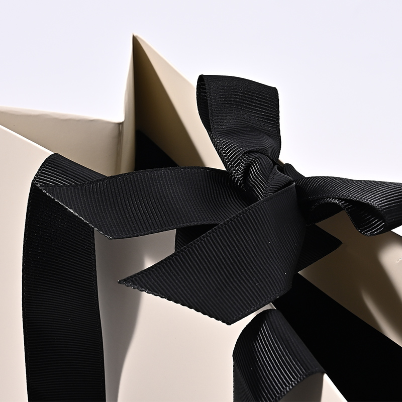 FANXI Custom beige coated paper jewelry bag
