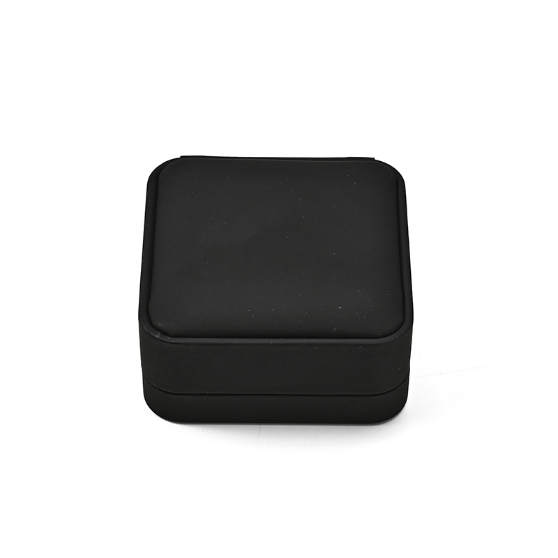 FANXI Custom black PU leather microfiber bracelet box