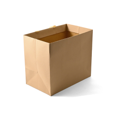FANXI Custom champagne color paper paper bag