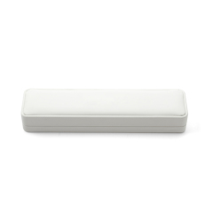 FANXI Custom white PU leather microfiber bracelet box