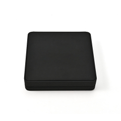 FANXI Custom black PU leather microfiber set box