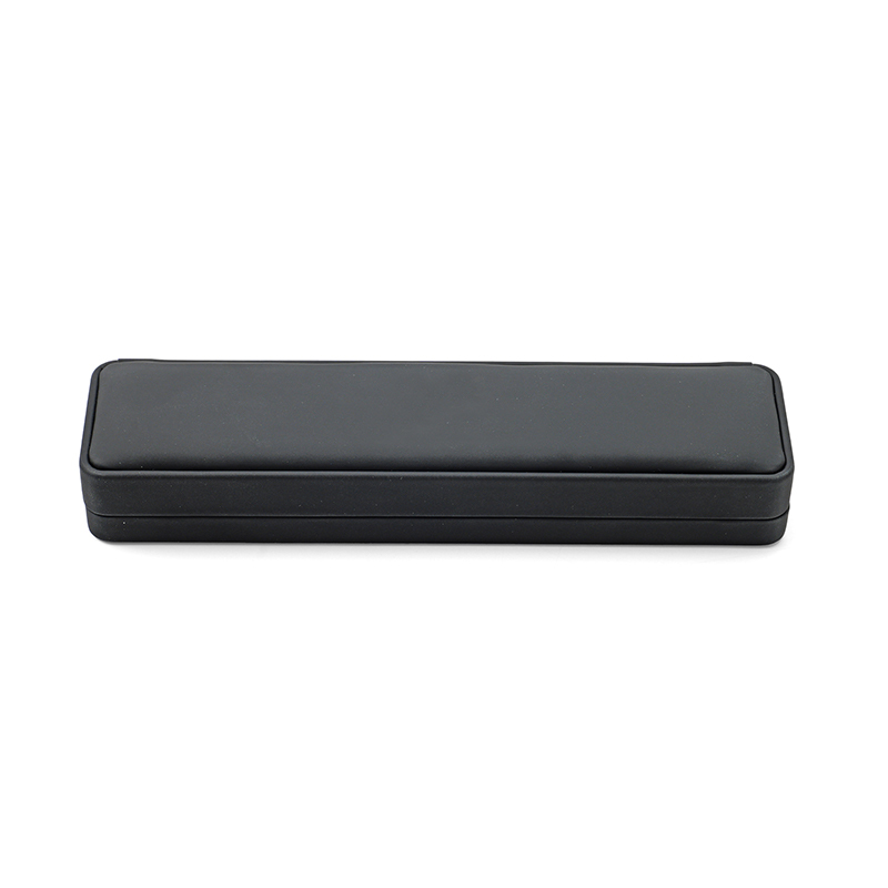 FANXI Custom black PU leather microfiber bracelet box