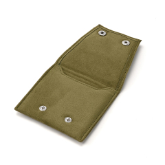 FANXI Custom Yellow-green Suede Jewelry Pouch