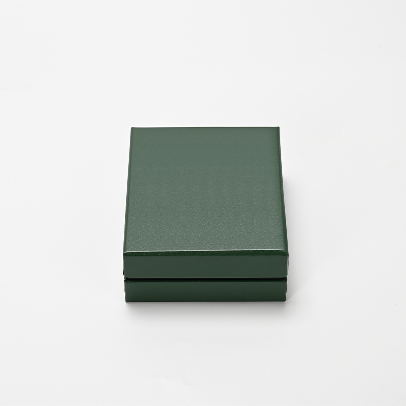 FANXI Custom Green Paper Velvet Cardboard Box
