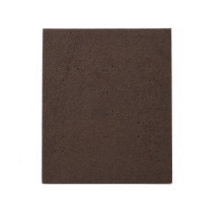 FANXI Custom Brown PU Leather Microfiber Earring Display