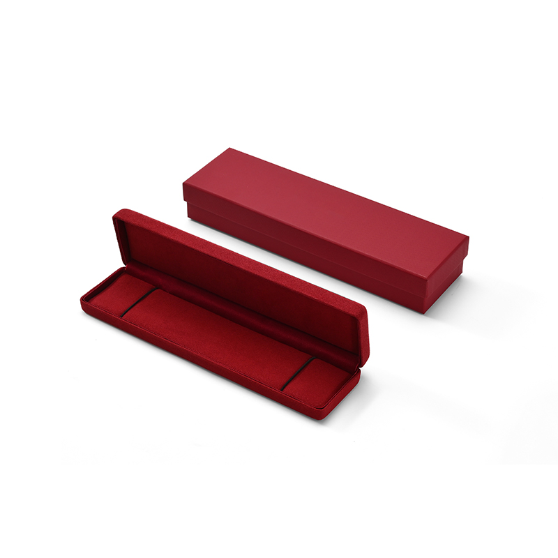 FANXI Custom Red Full Microfiber Long Chain Box