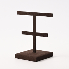 FANXI Custom Beige PU Leather Earring Display