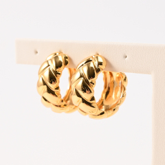 FANXI Custom Beige PU Leather Earring Display