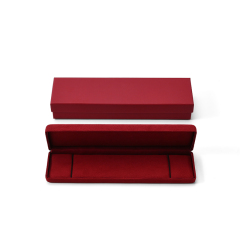 FANXI Custom Red Full Microfiber Long Chain Box