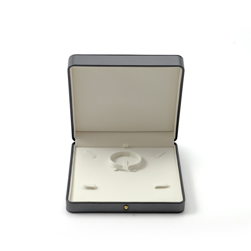 FANXI Custom Black Velvet Leather Jewelry Box