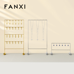 FANXI Hot sale Multi-color Metal Jewelry Display Stand