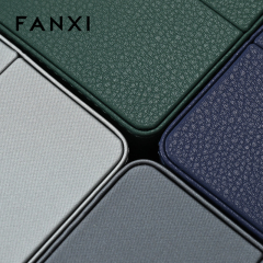 FANXI Luxury Polychrome Suede Microfiber Watch box