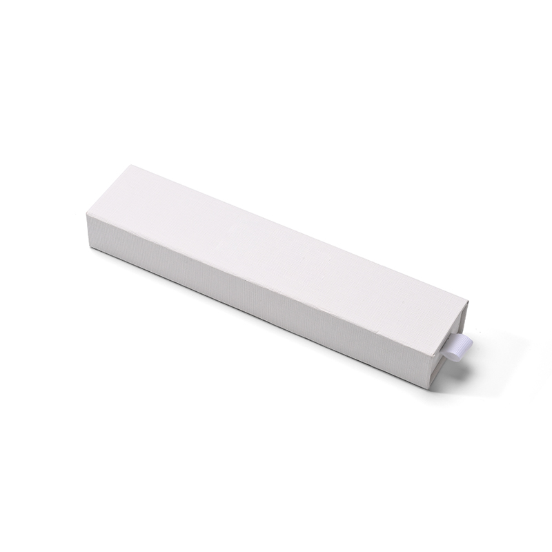 FANXI Custom White Vlevet Paper Long Chain Box