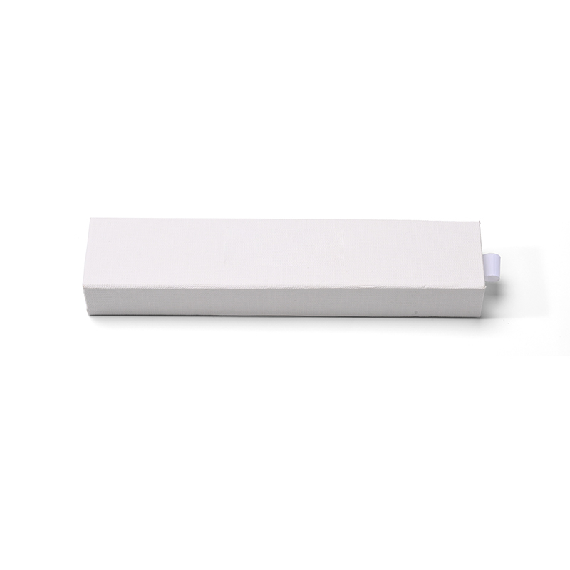 FANXI Custom White Vlevet Paper Long Chain Box