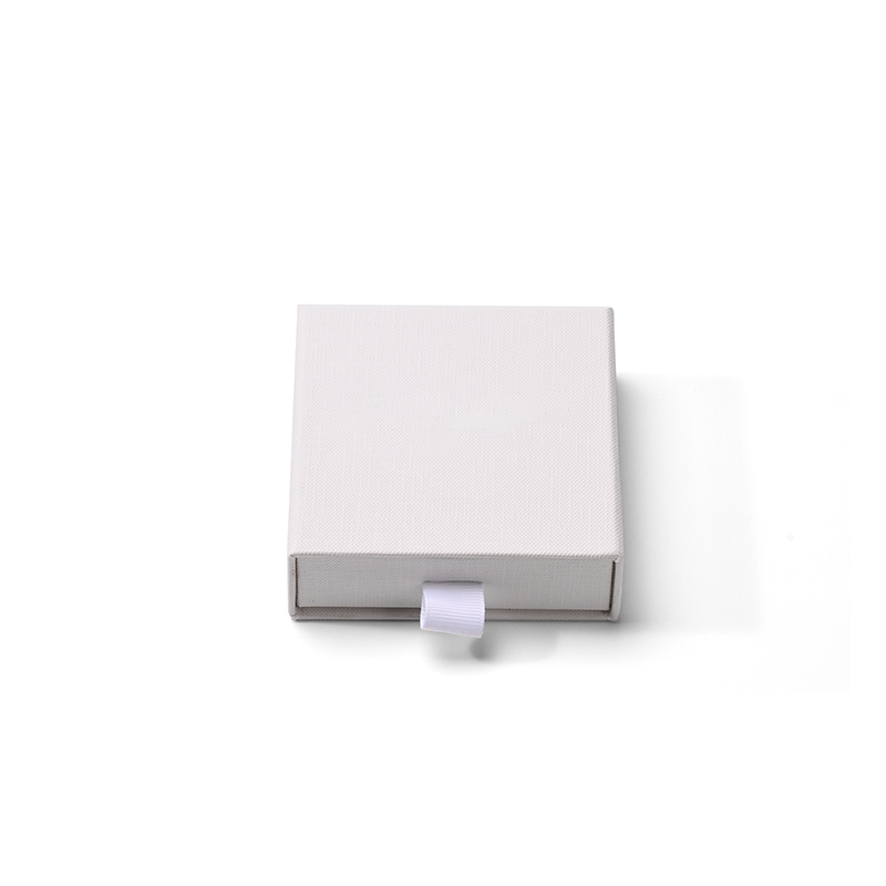 FANXI Custom White Vlevet Paper Earring Box