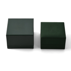 FANXI Custom Green Microfiber Bracelet Box