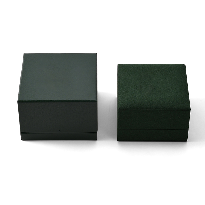 FANXI Custom Green Microfiber Bracelet Box
