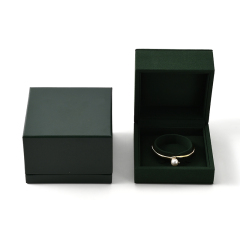 FANXI Custom Green Microfiber Bracelet Box