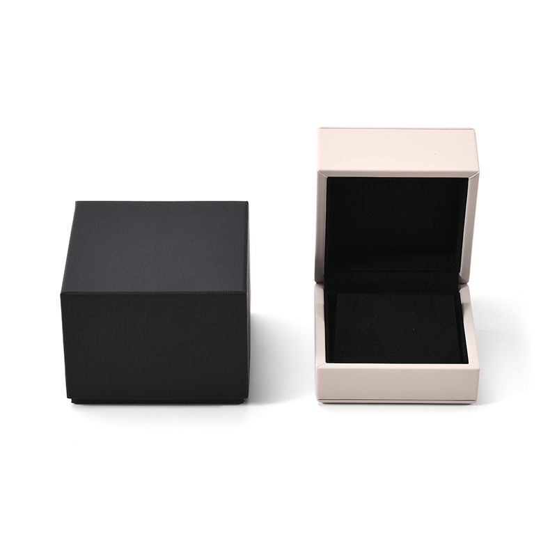 FANXI Custom Pink PU Leather Microfiber Ear Nail Box