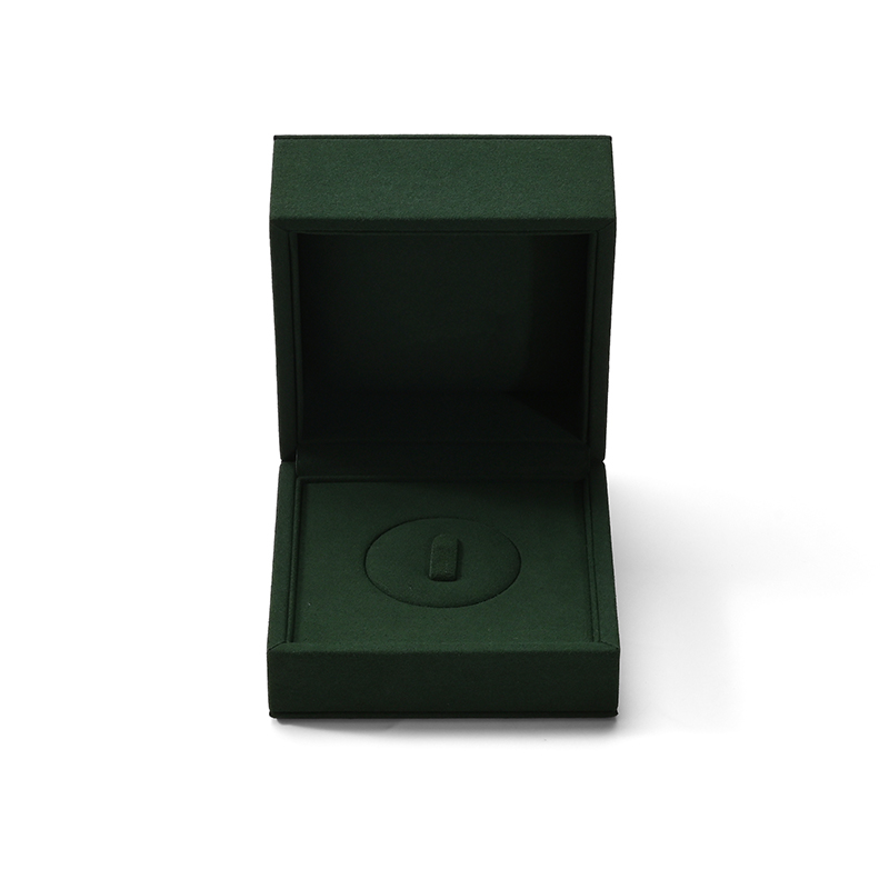 FANXI Custom Green Microfiber Ring Box