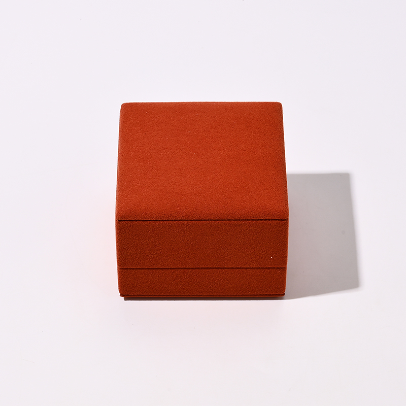 FANXI Custom Red Microfiber Ring Box