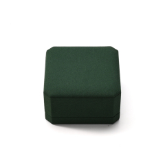 FANXI Custom Green Microfiber Ring Box