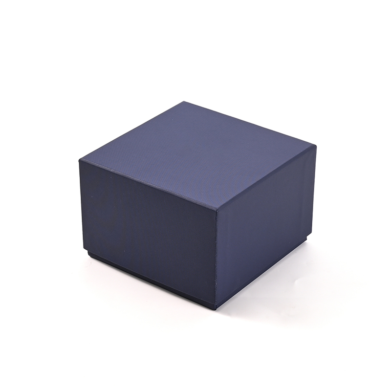 FANXI Custom Blue PU Leather Velvet Watch Box