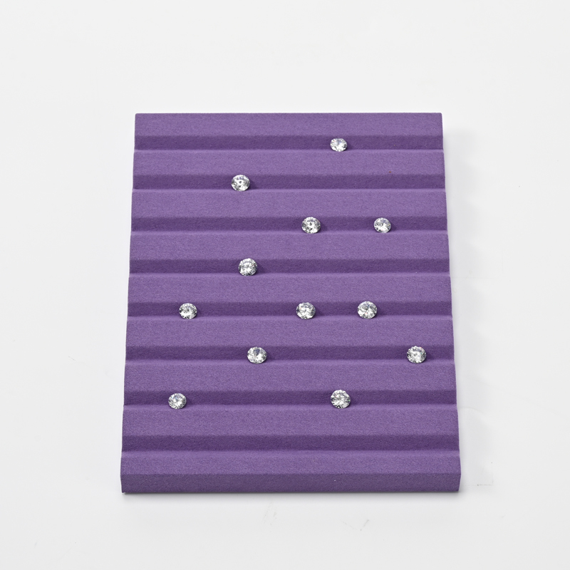FANXI Custom Purple Microfiber Bare Drilling Disc