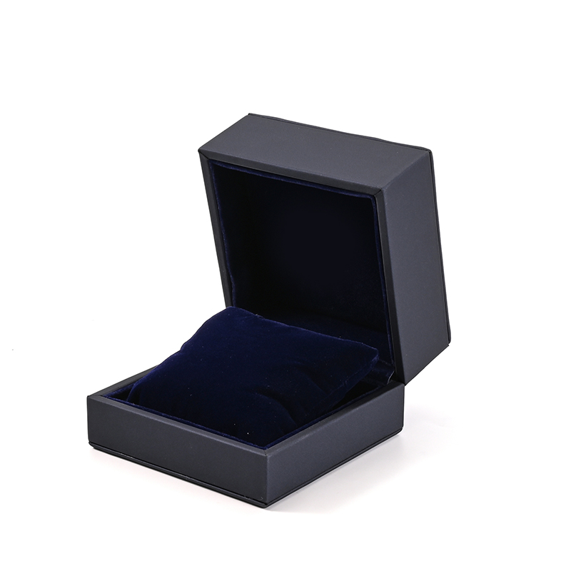 FANXI Custom Blue PU Leather Velvet Watch Box