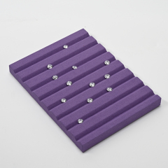 FANXI Custom Purple Microfiber Bare Drilling Disc